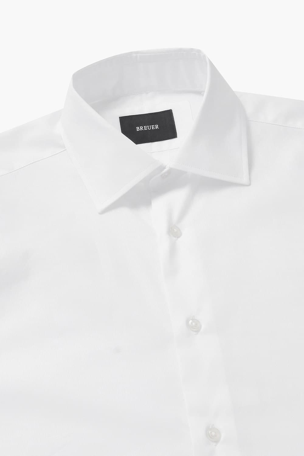 코튼 베이직 도비 801 화이트 셔츠