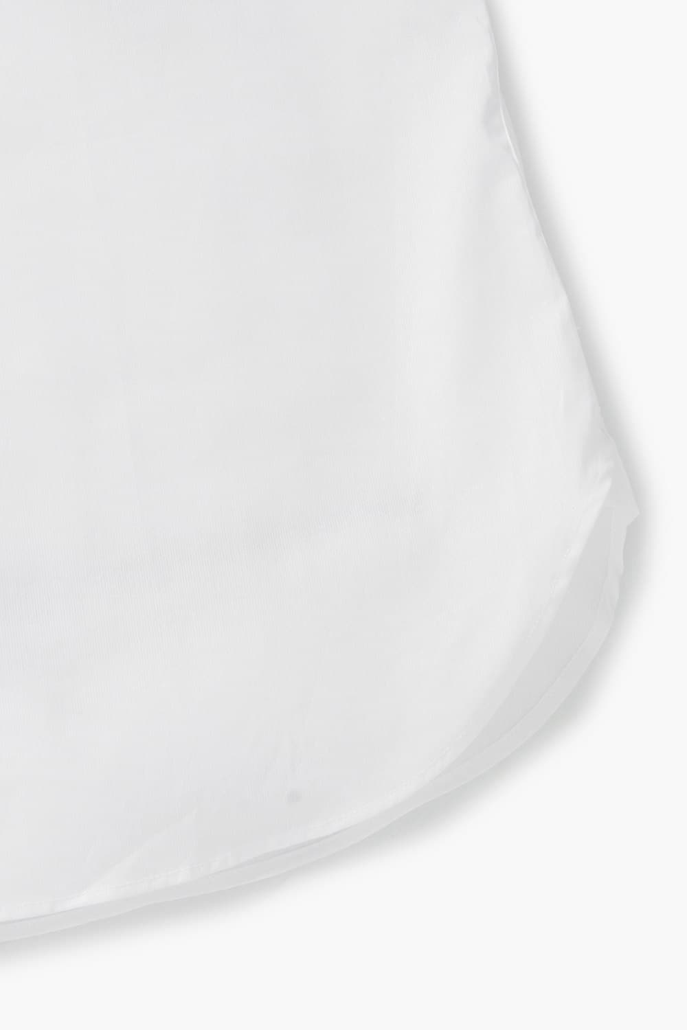 코튼 베이직 도비 801 화이트 셔츠