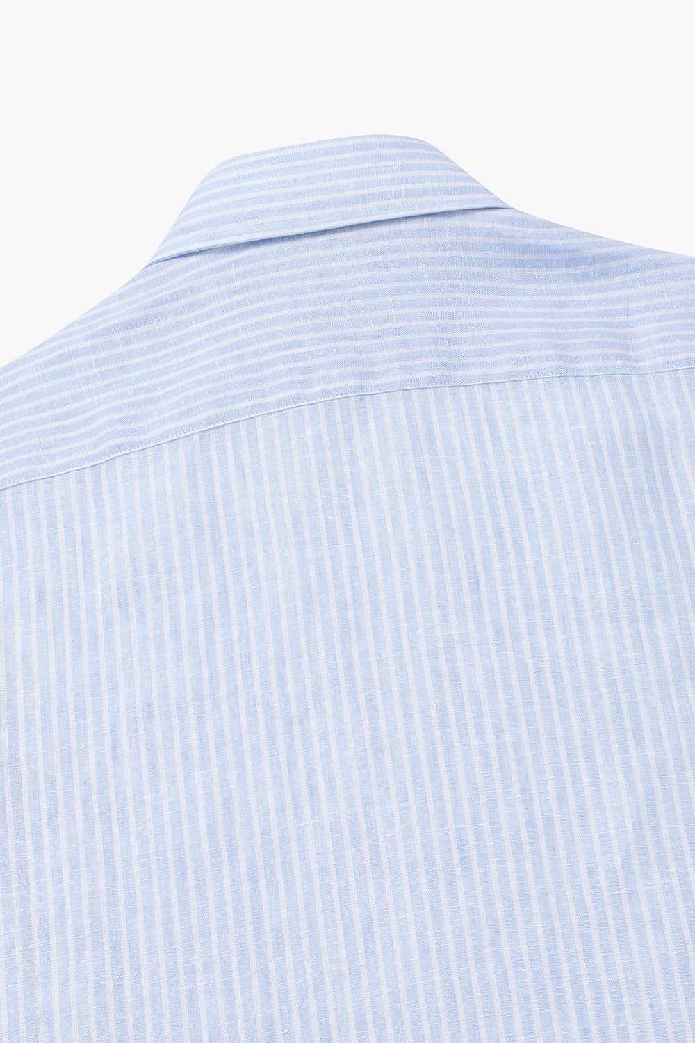 린넨 스트라이프 303 라이트블루 셔츠