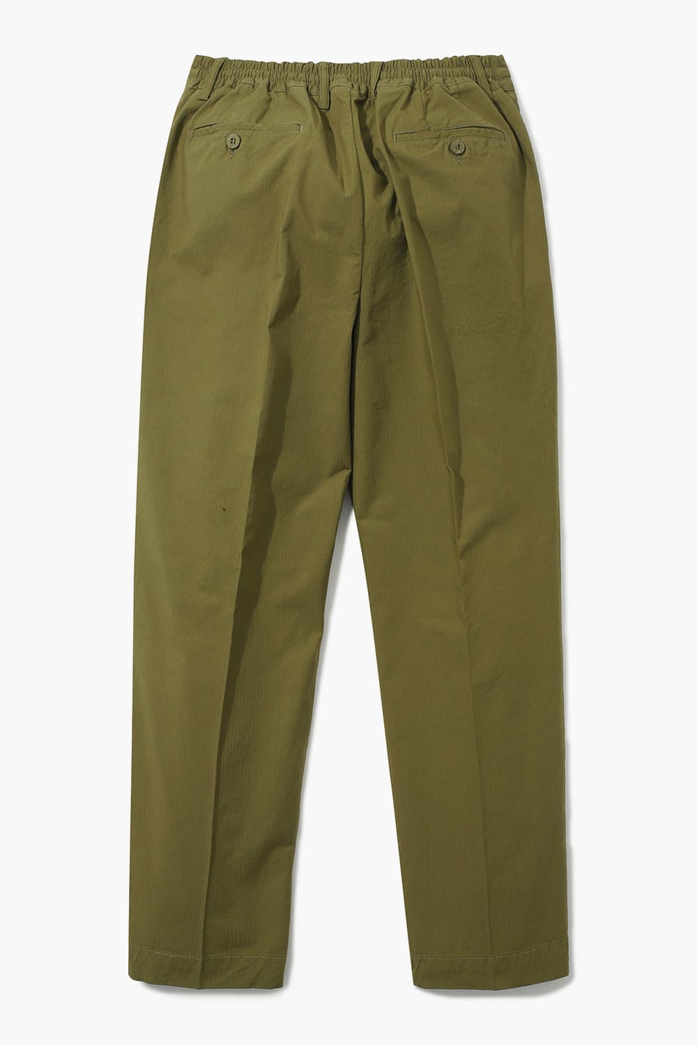 코튼 드로우스트링 세미와이드 804 그린 팬츠