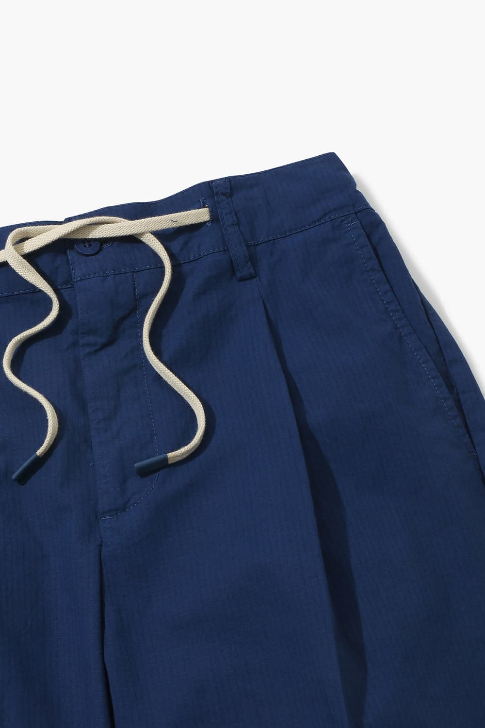 코튼 드로우스트링 세미와이드 804 네이비 팬츠