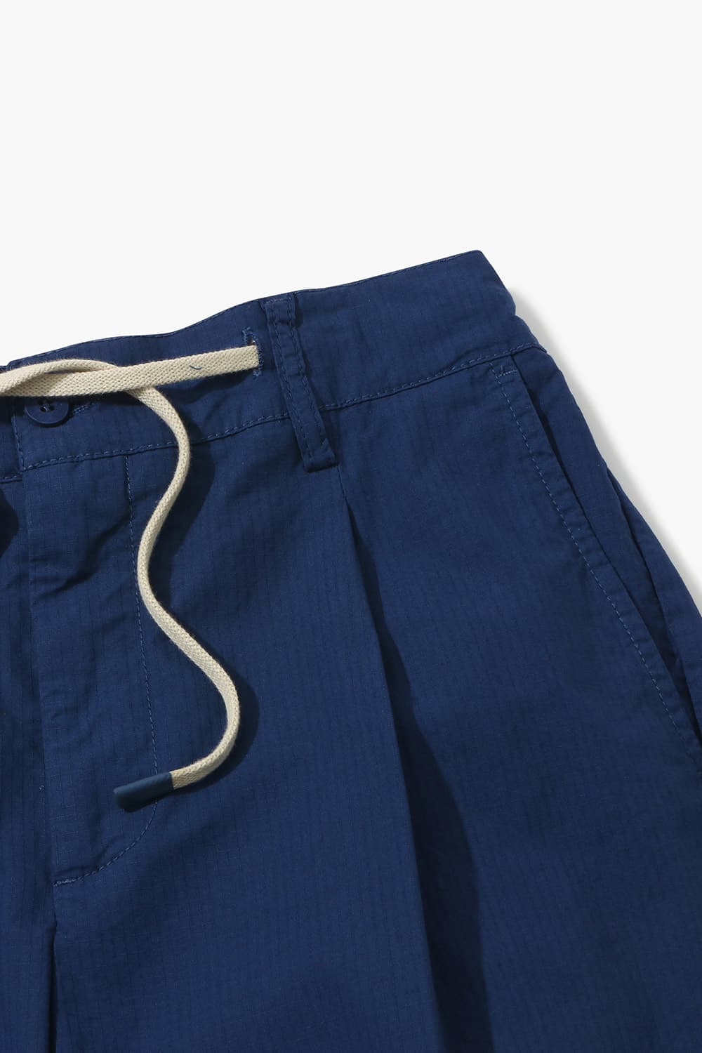 코튼 드로우스트링 세미와이드 804 네이비 팬츠