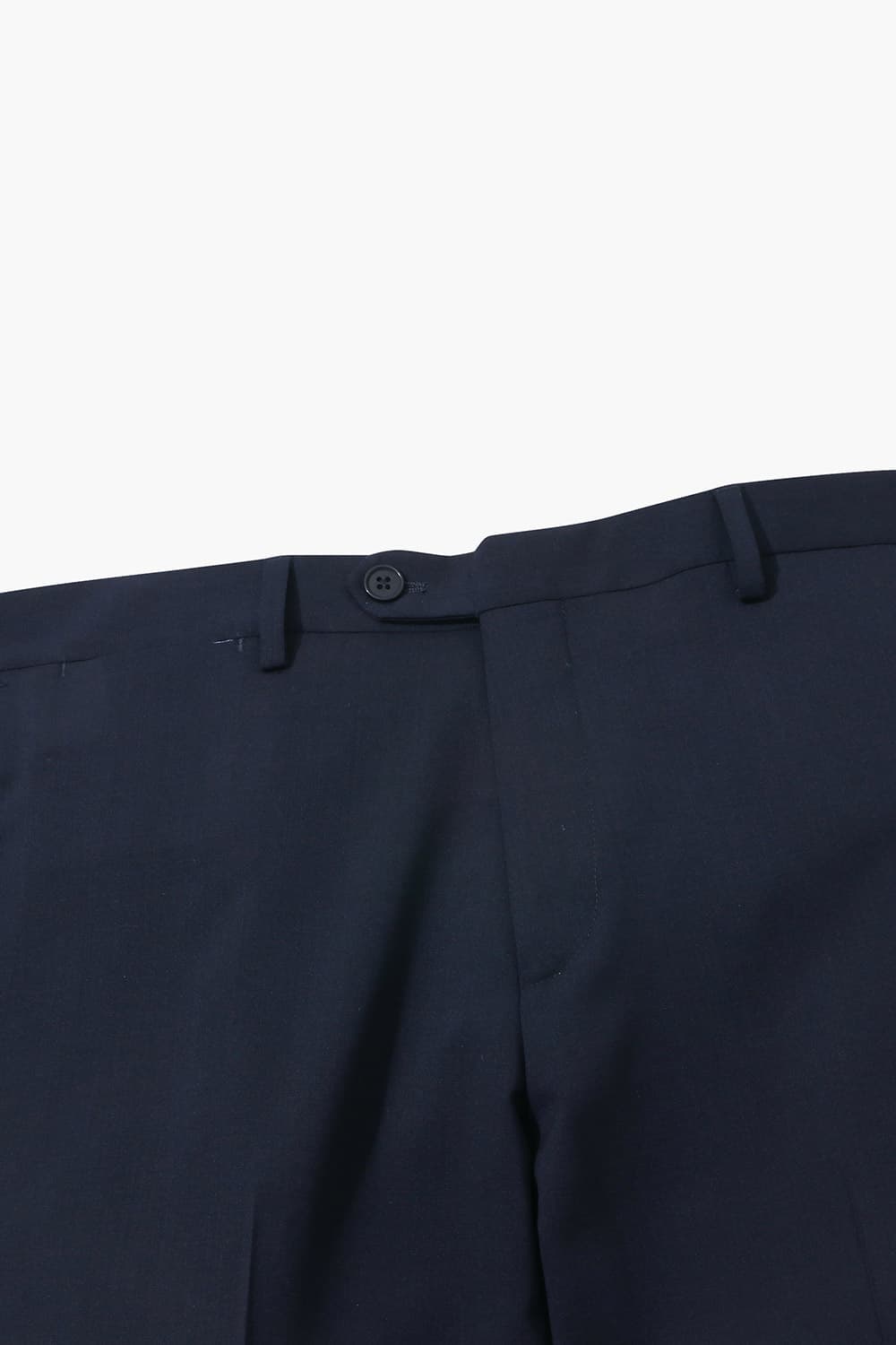 울 테이퍼드 801 다크네이비 팬츠