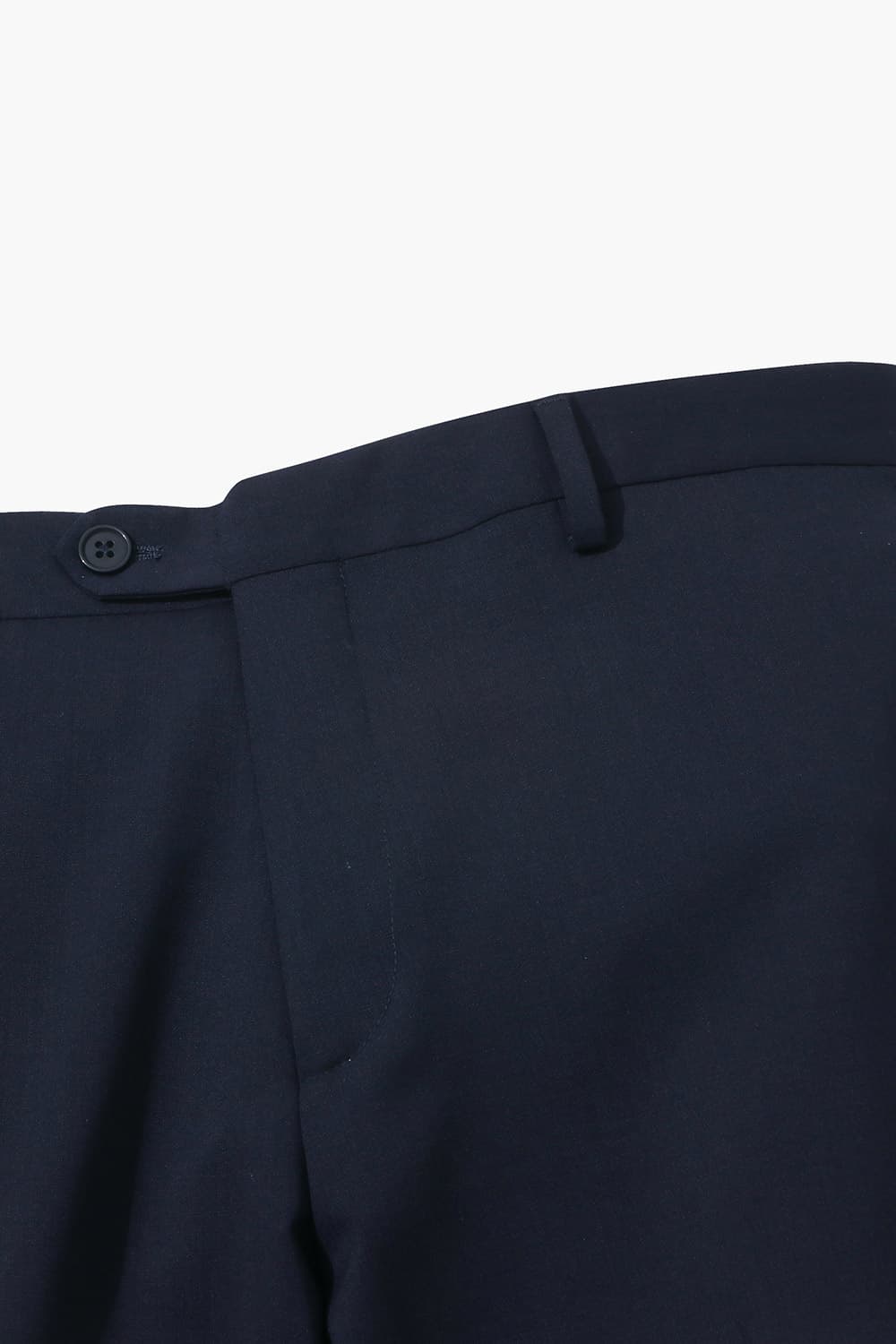 울 테이퍼드 801 다크네이비 팬츠