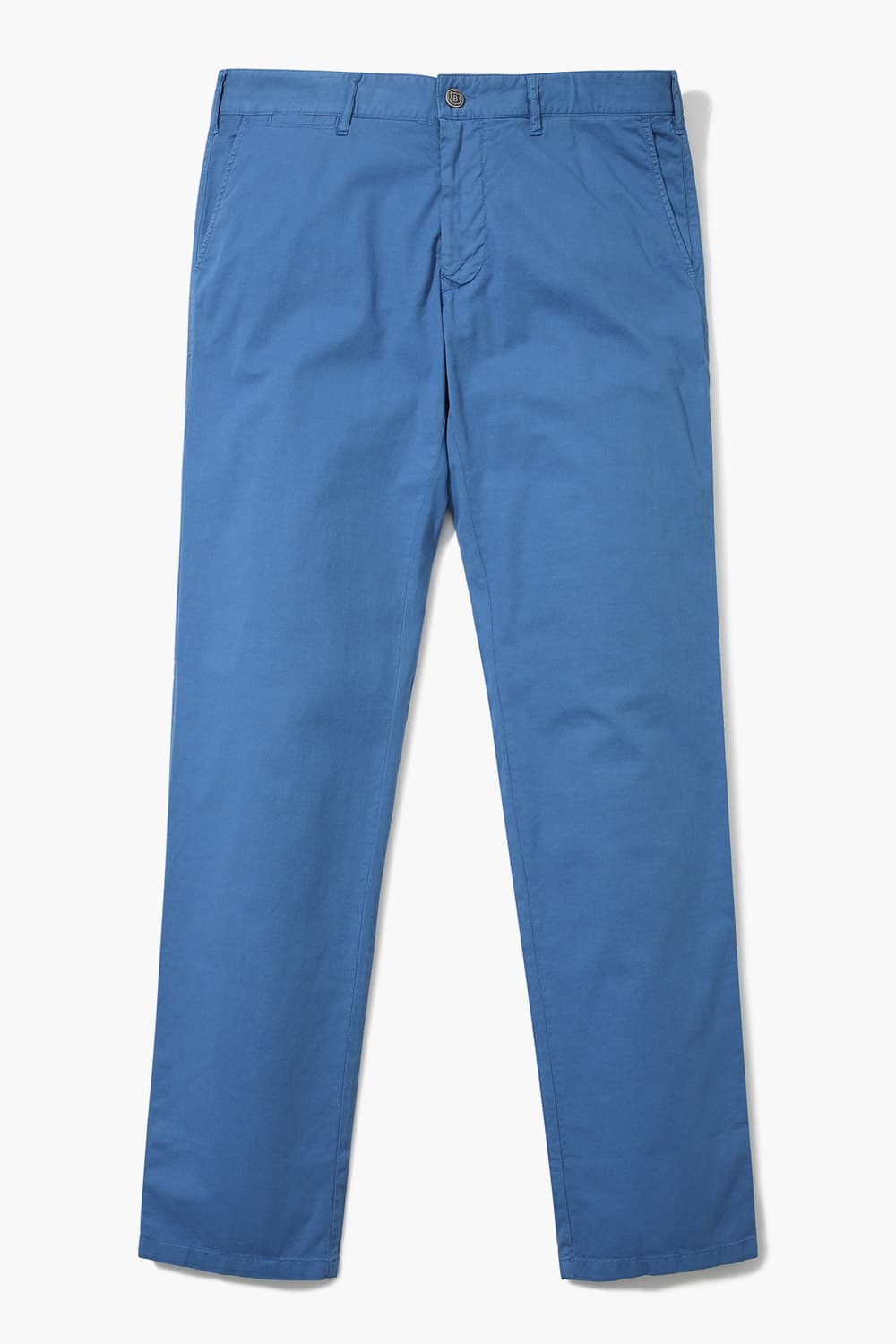 IVY 린넨 혼방 슬림 302 블루 팬츠