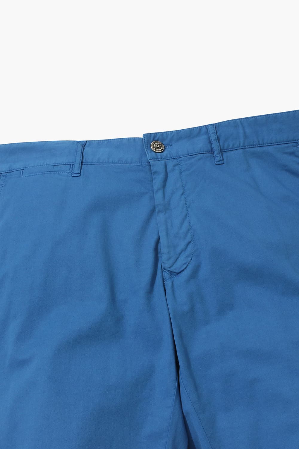 IVY 린넨 혼방 슬림 302 블루 팬츠