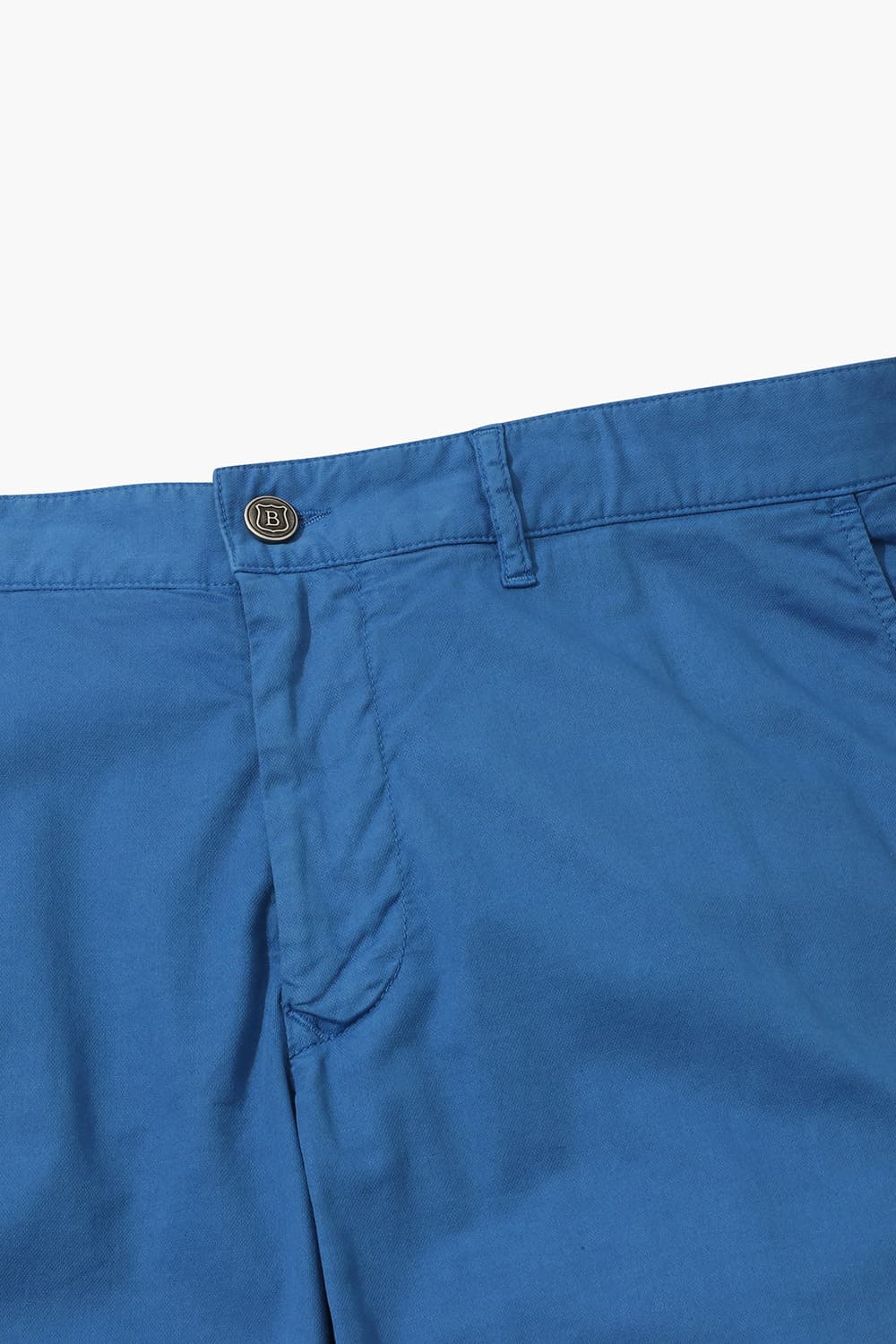 IVY 린넨 혼방 슬림 302 블루 팬츠