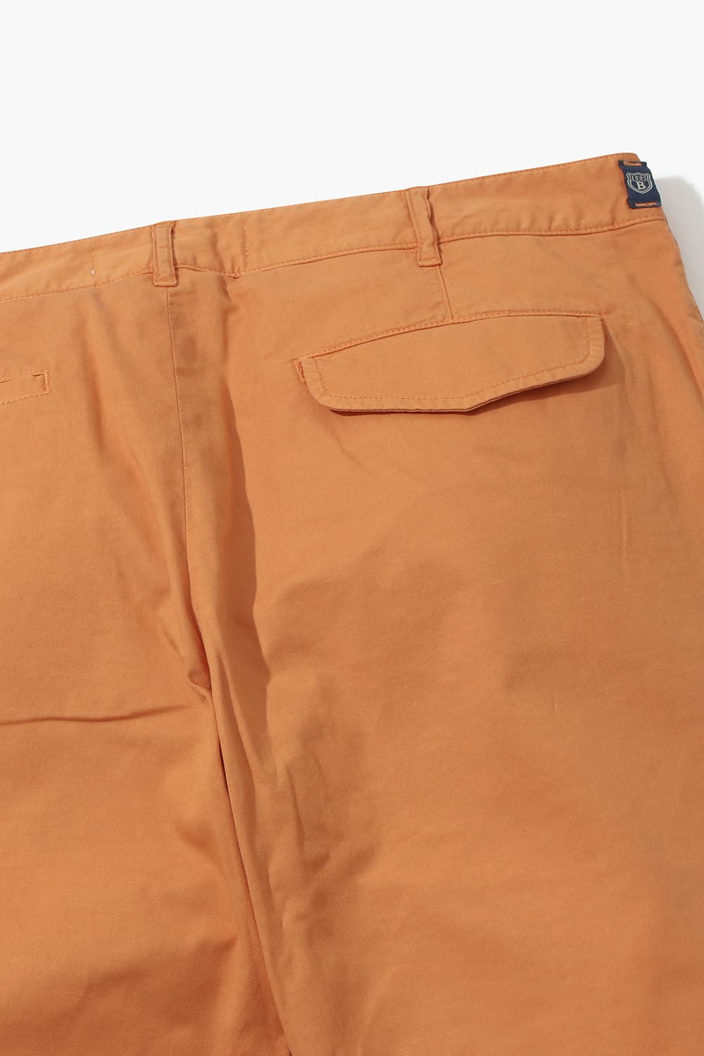 IVY 린넨 혼방 슬림 302 오렌지 팬츠