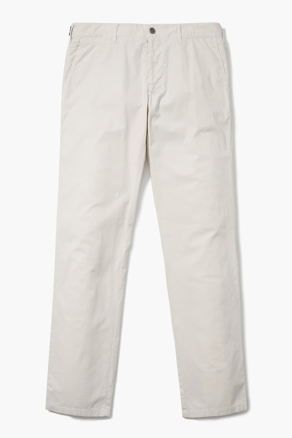 린넨 혼방 슬림 302 아이보리 캐주얼 팬츠