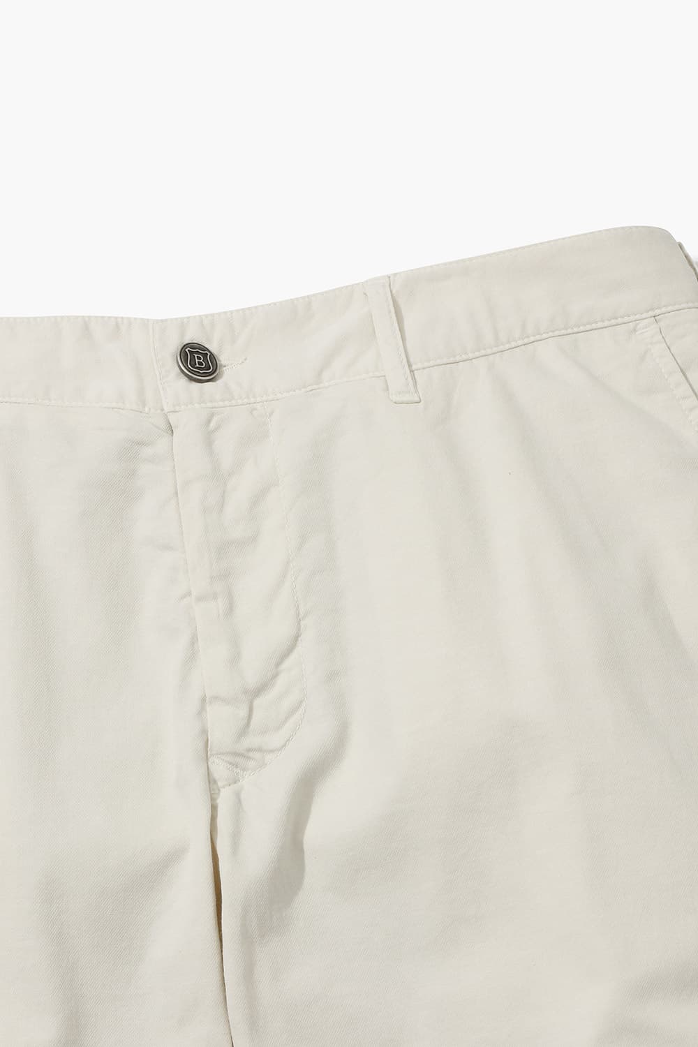 린넨 혼방 슬림 302 아이보리 캐주얼 팬츠