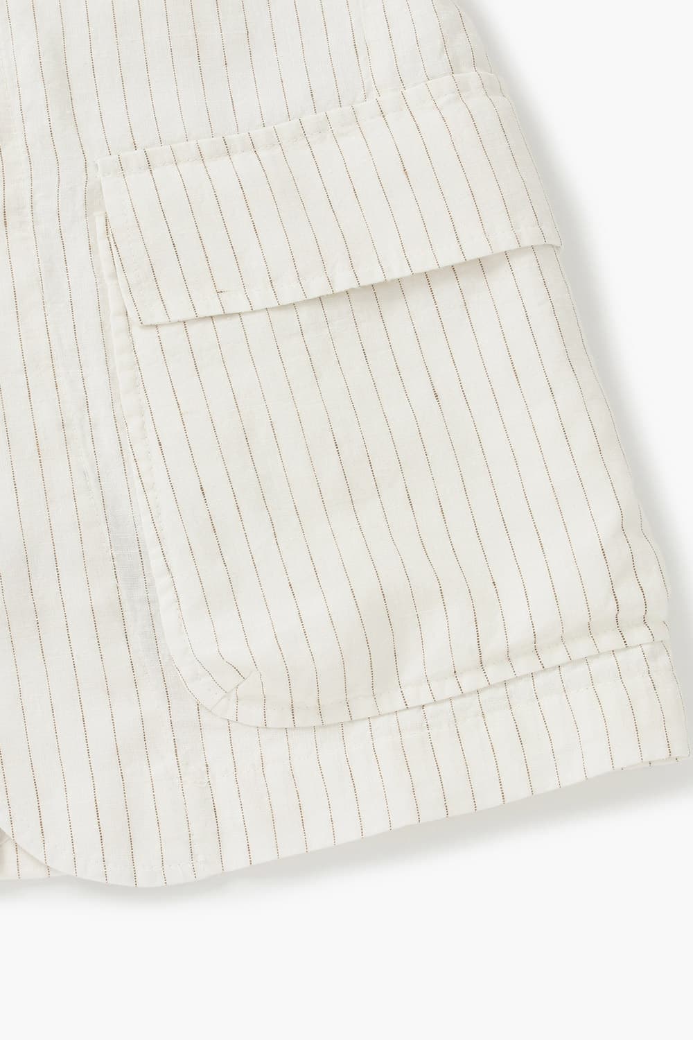 린넨 스트라이프 901 아이보리 캐주얼 자켓