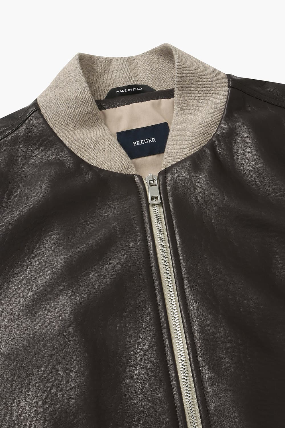 램스킨 스타디움 가죽 803 다크브라운 점퍼