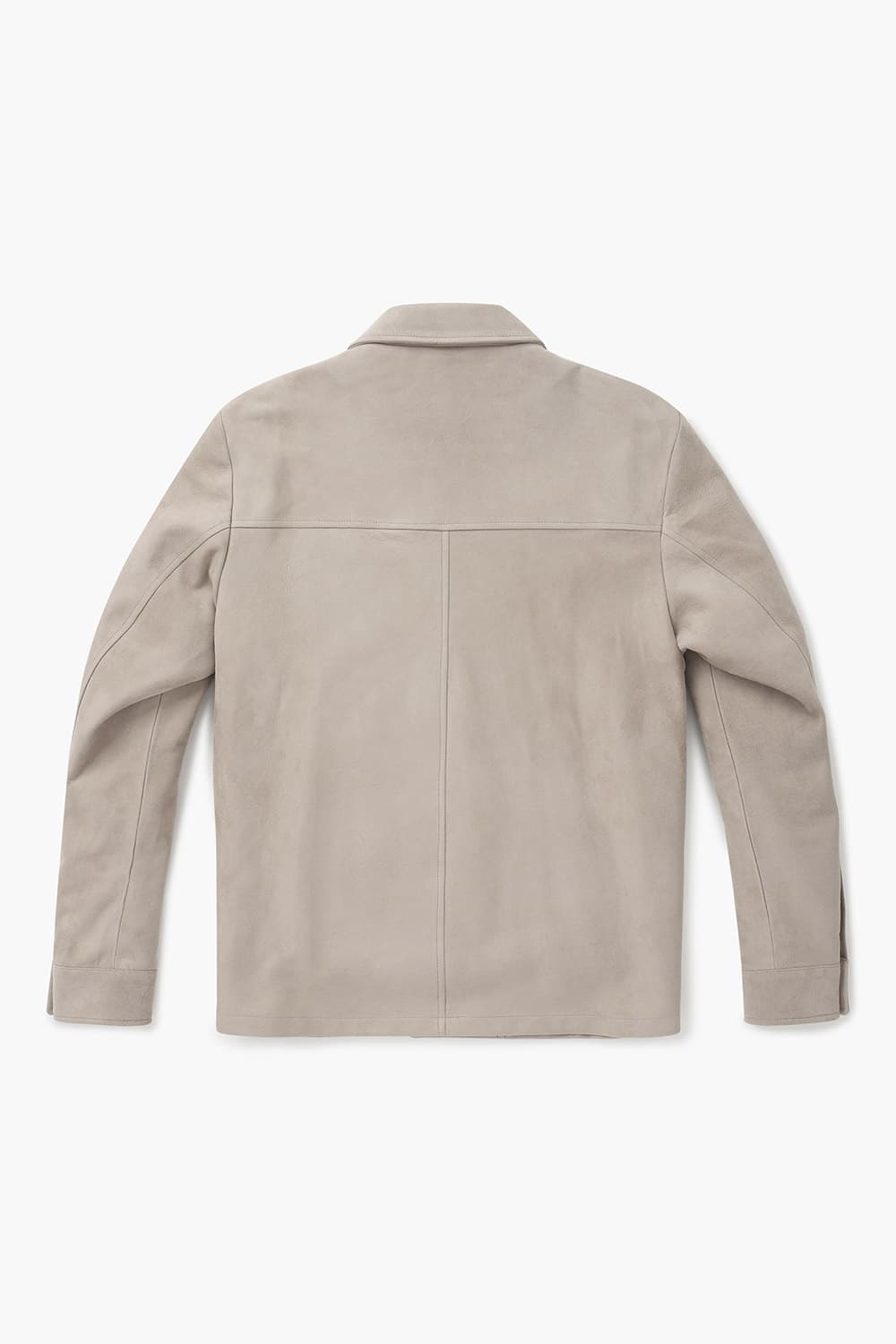 램스킨 셔츠형 801 베이지 캐주얼 자켓