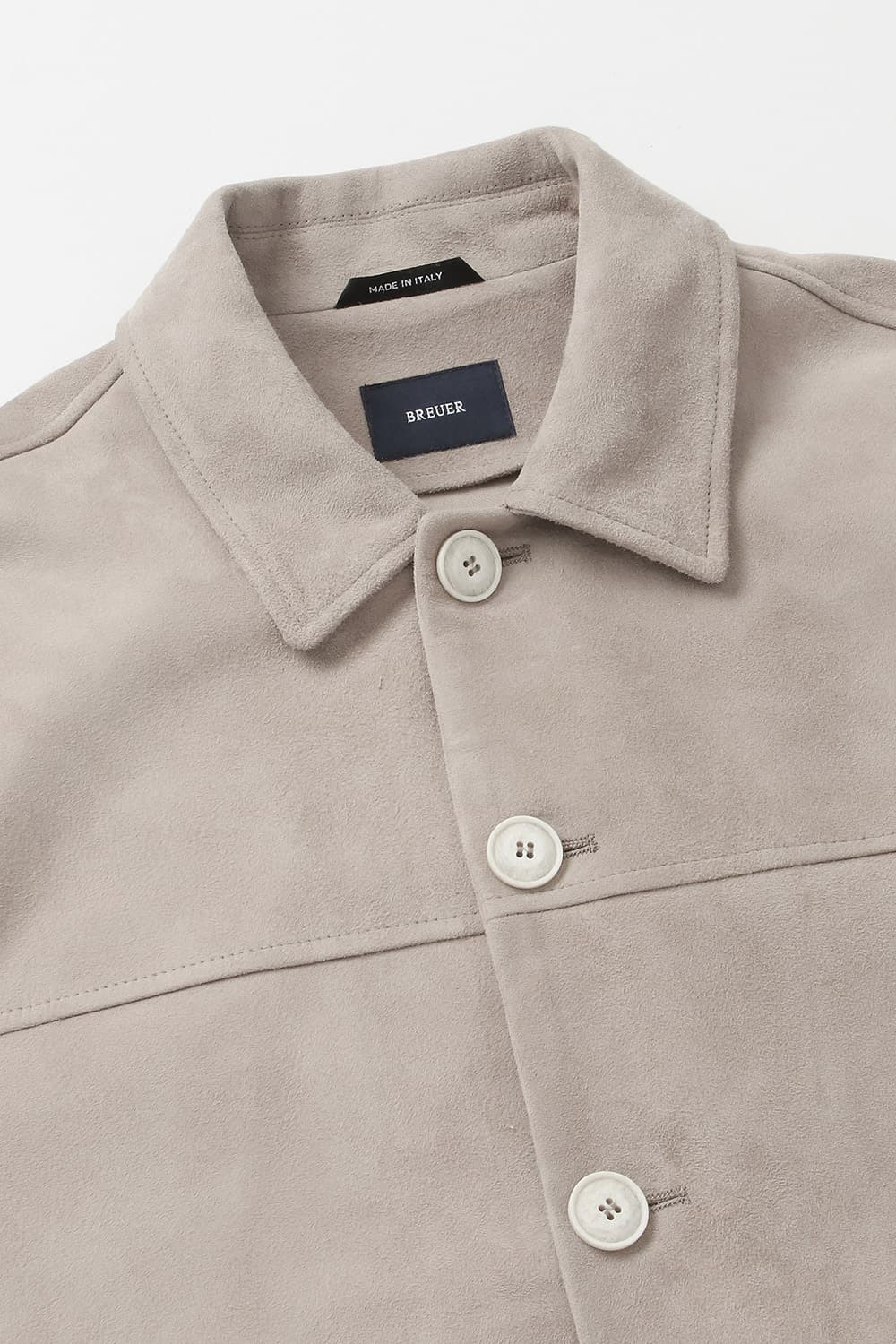 램스킨 셔츠형 801 베이지 캐주얼 자켓