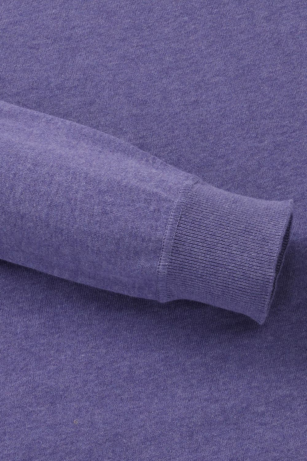 코튼 크루넥 103 퍼플 긴소매 니트