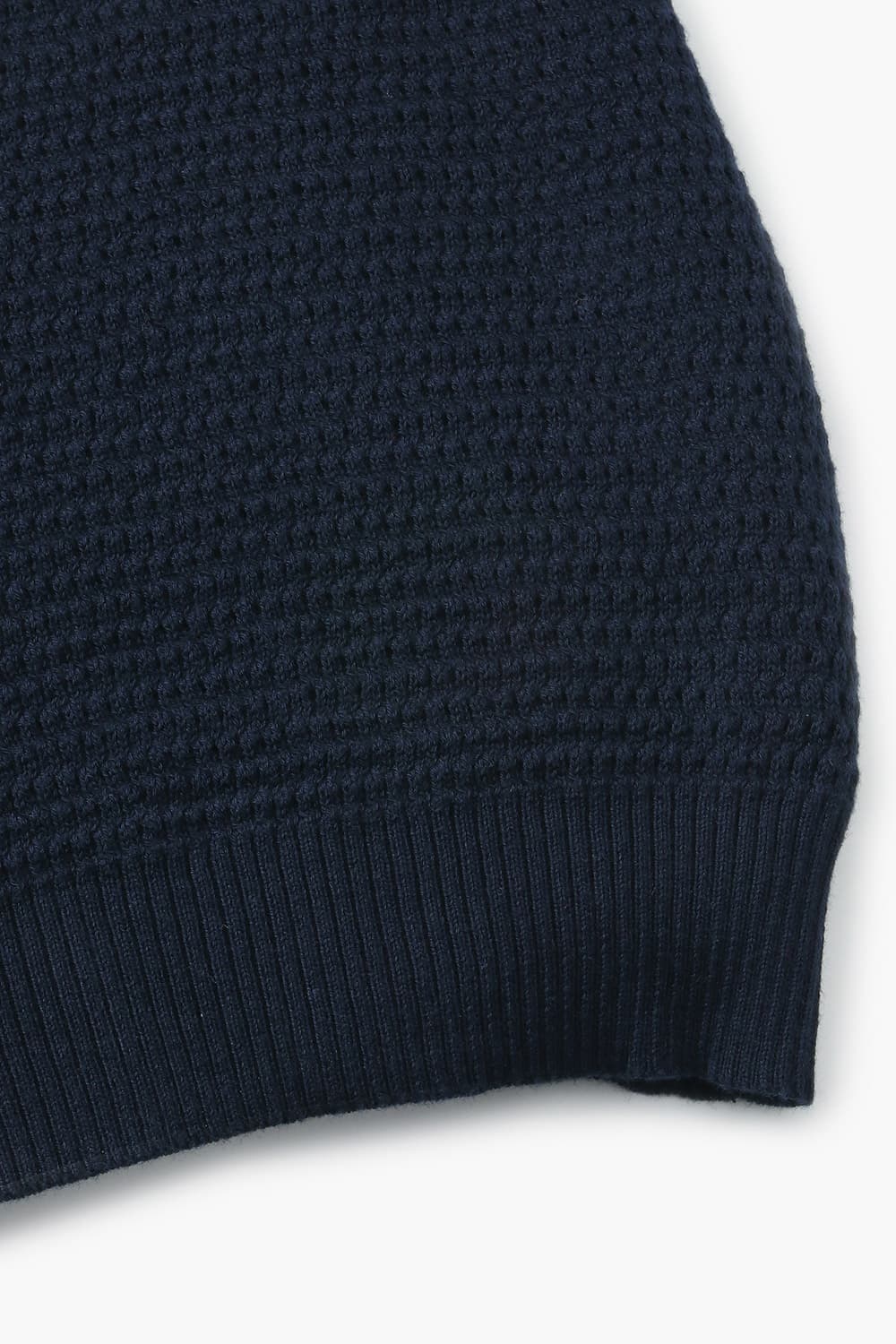 HONEYCOMB 코튼 폴로 002 다크네이비 반소매 니트