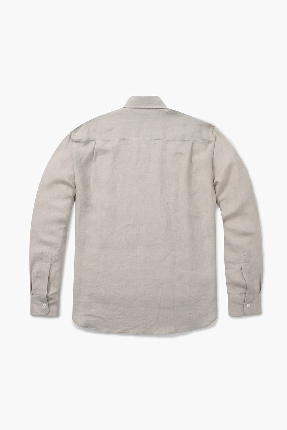 ESSENTIAL 린넨 포켓 004 라이트베이지 셔츠