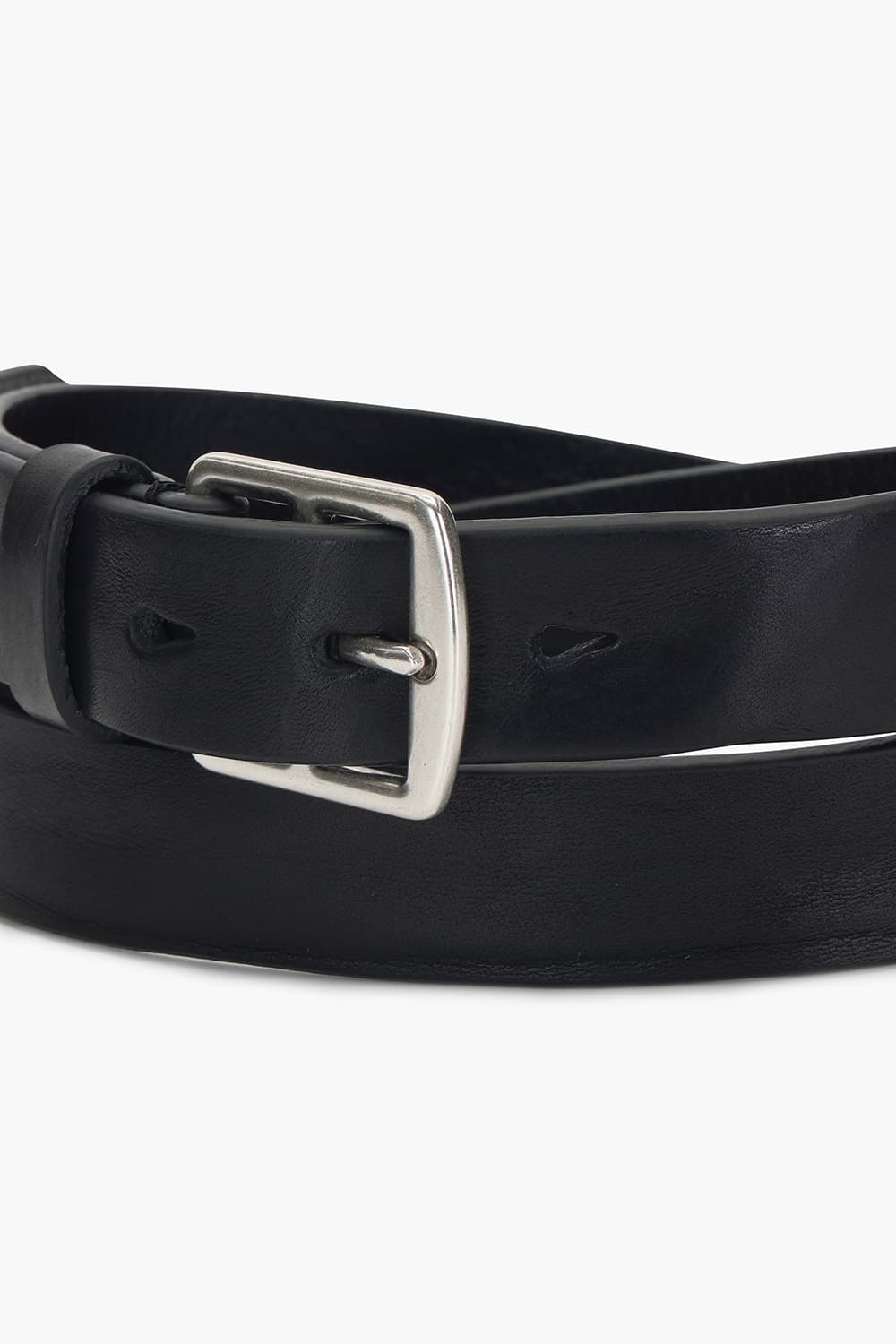 AUSTIN 소가죽 스퀘어 버클 캐주얼 정장 001 블랙 벨트