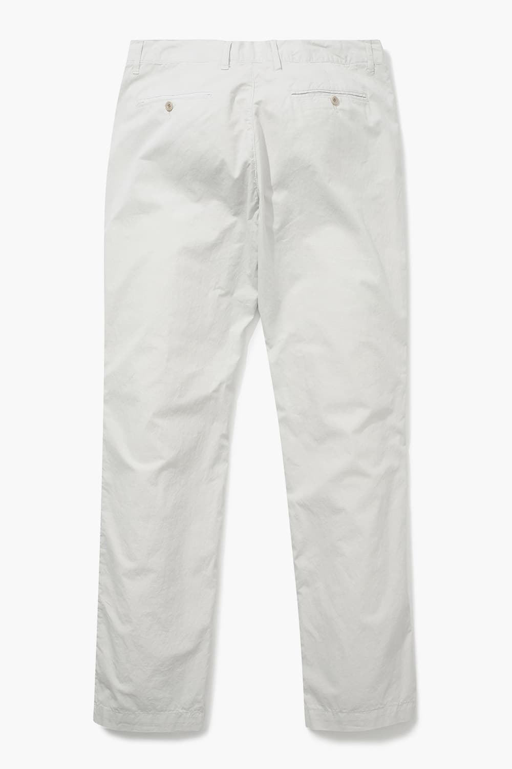 TYRON 코튼 테이퍼드 001 화이트 팬츠