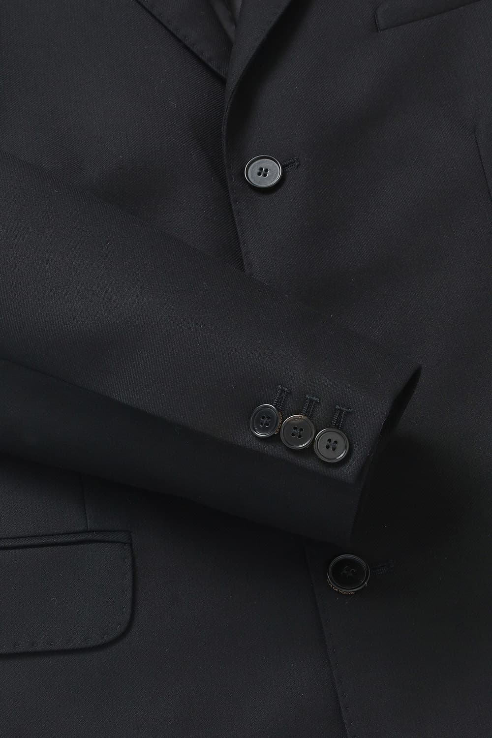 CASPIAN 울 혼방 001 블랙 테일러드 자켓