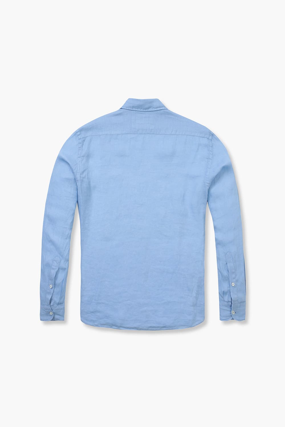 린넨 베이직 307 블루 셔츠