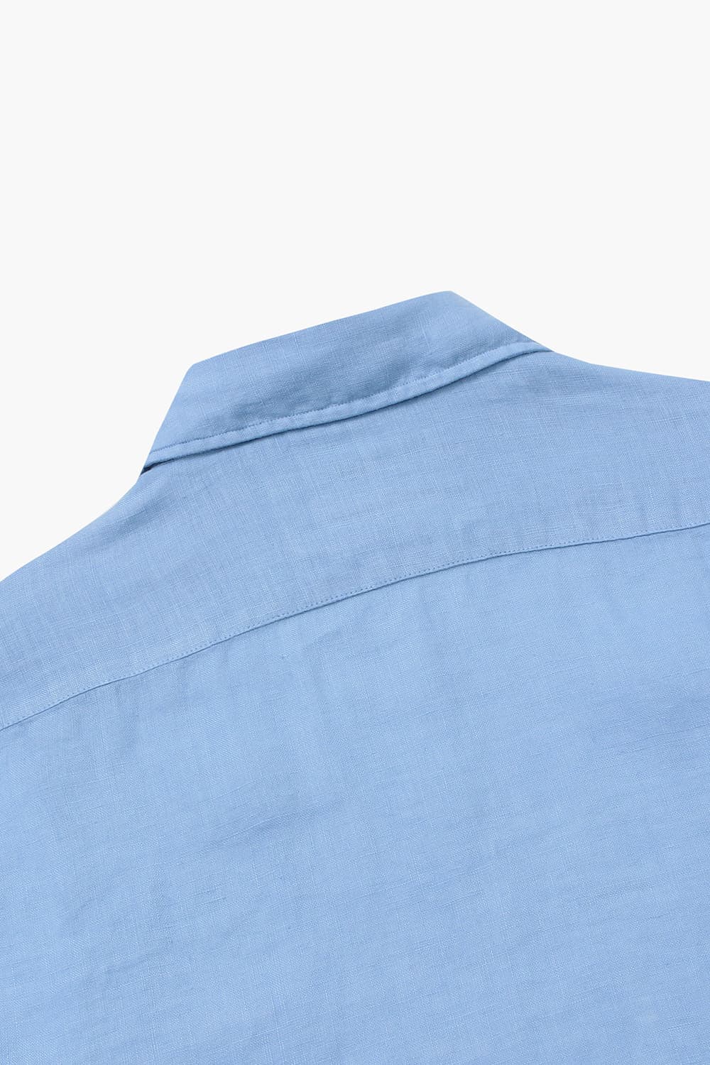 린넨 베이직 307 블루 셔츠