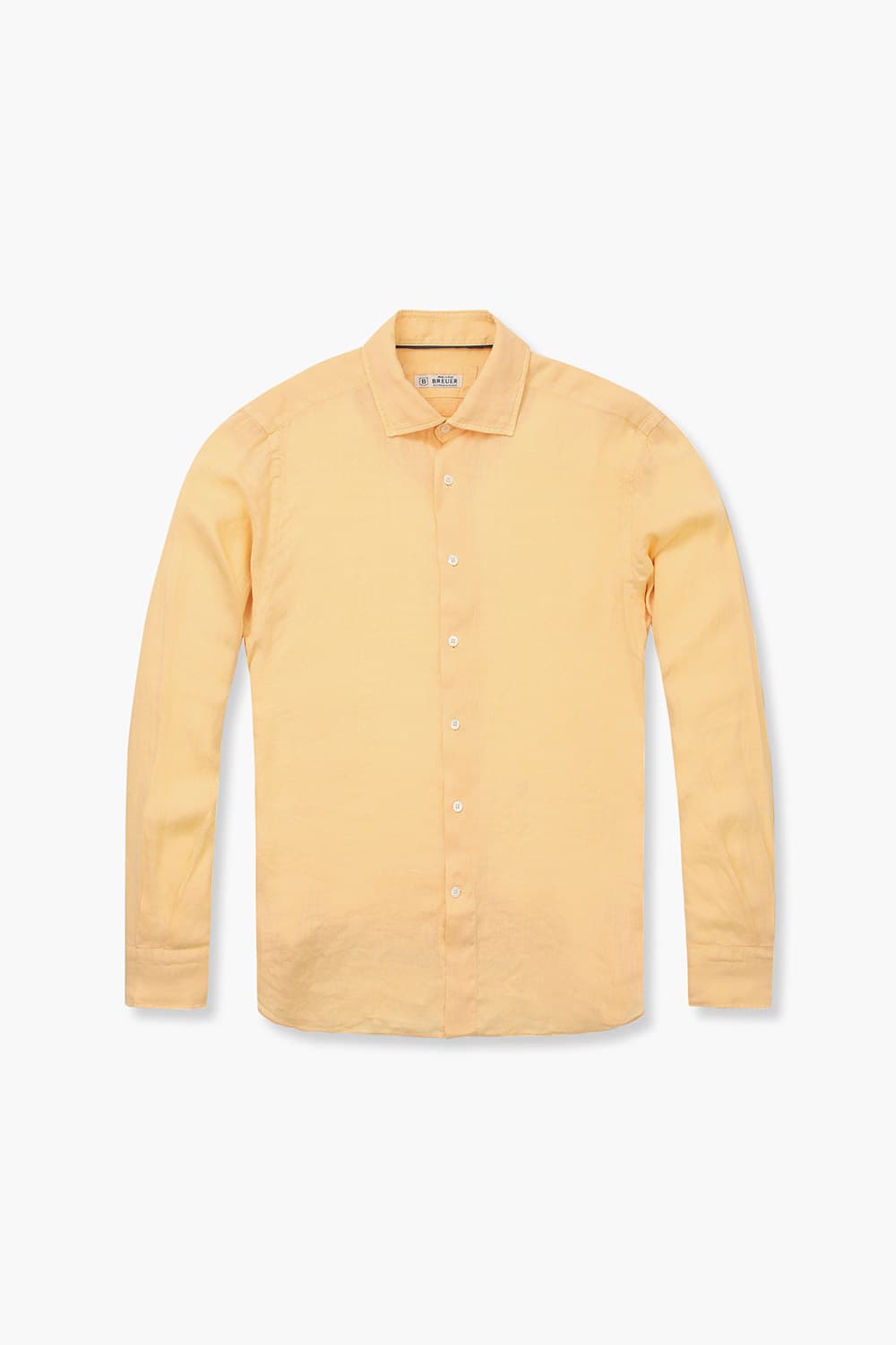 린넨 베이직 307 옐로우 셔츠