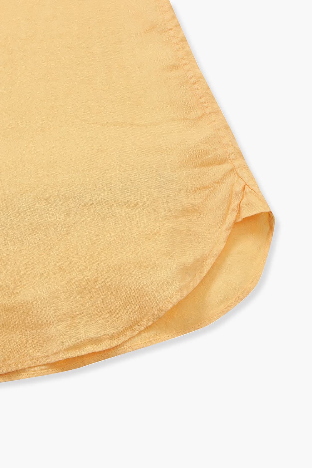 린넨 베이직 307 옐로우 셔츠