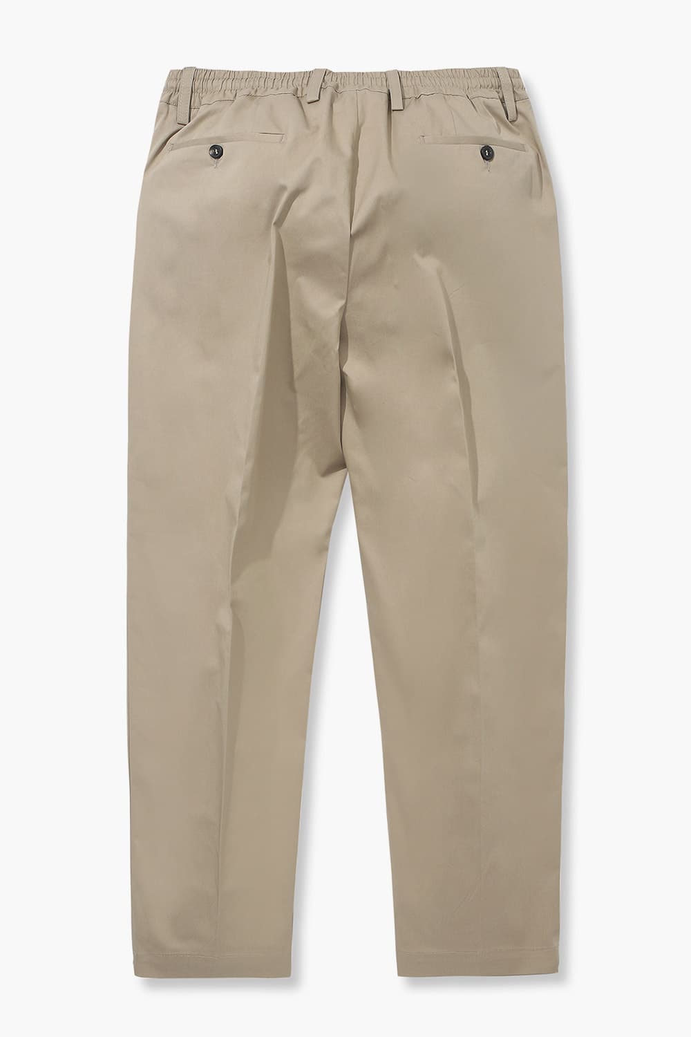 코튼 드로우스트링 세미와이드 805 베이지 팬츠