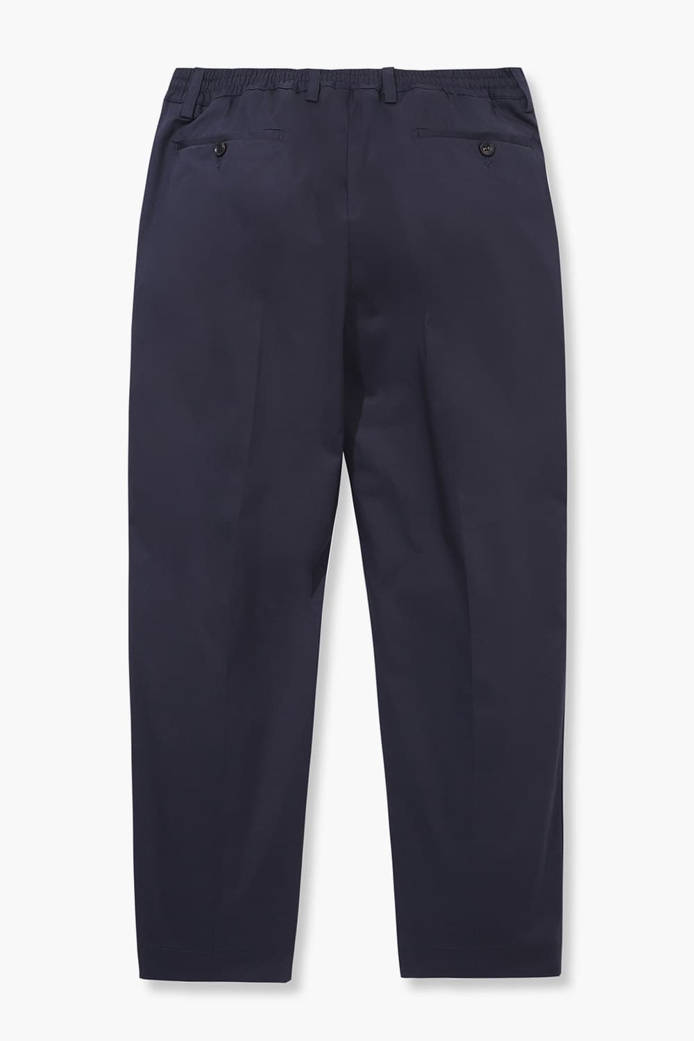 코튼 드로우스트링 세미와이드 805 다크네이비 팬츠