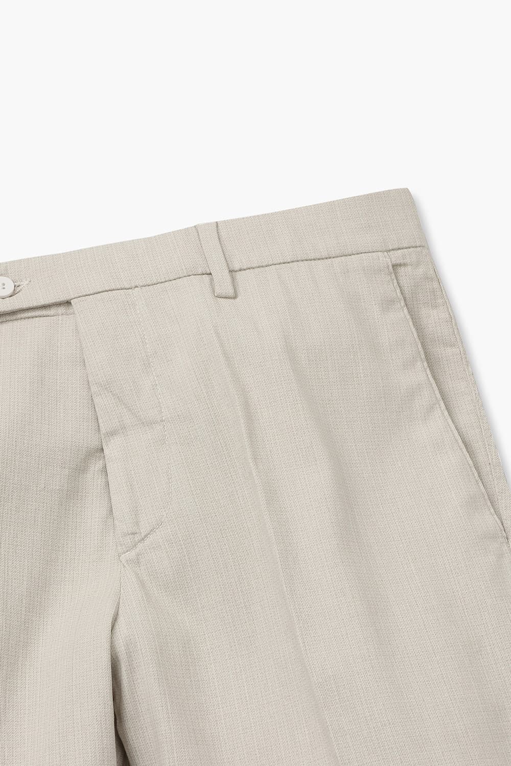 코튼 슬림 803 라이트베이지 팬츠