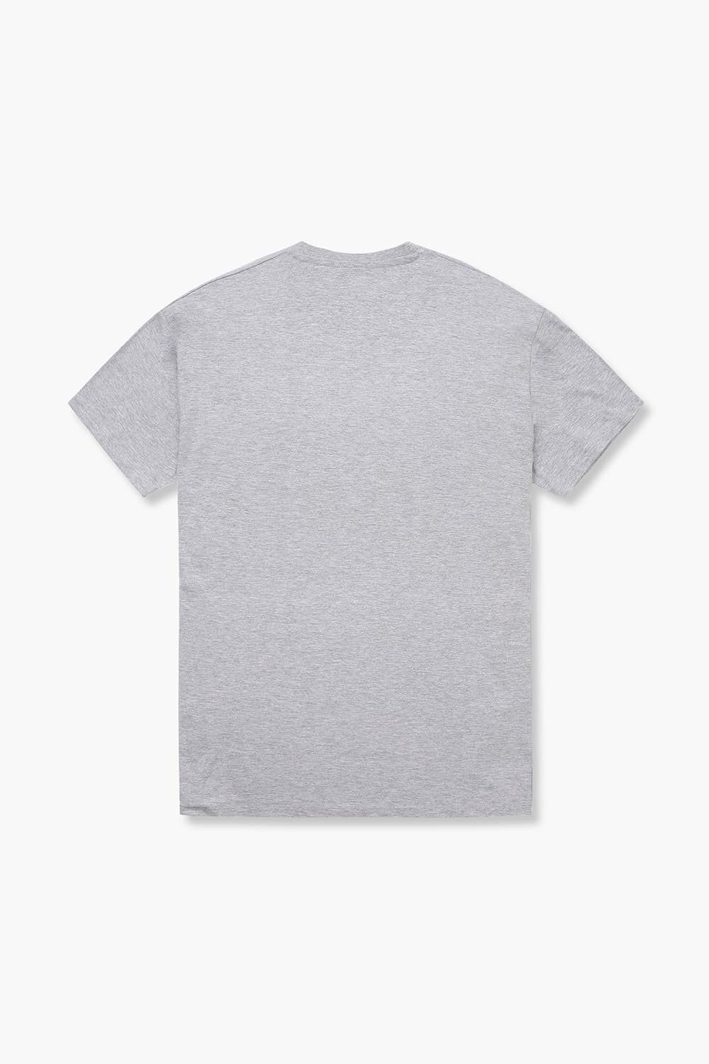 코튼 PARIS 일러스트 로고 517 라이트그레이 반소매 티셔츠