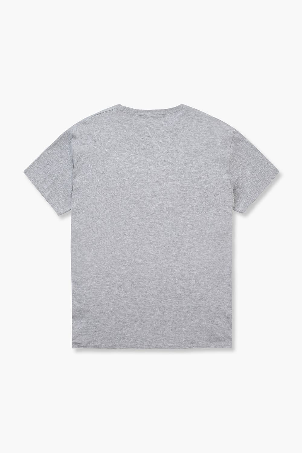 코튼 베이직 크루넥 512 라이트그레이 반소매 티셔츠