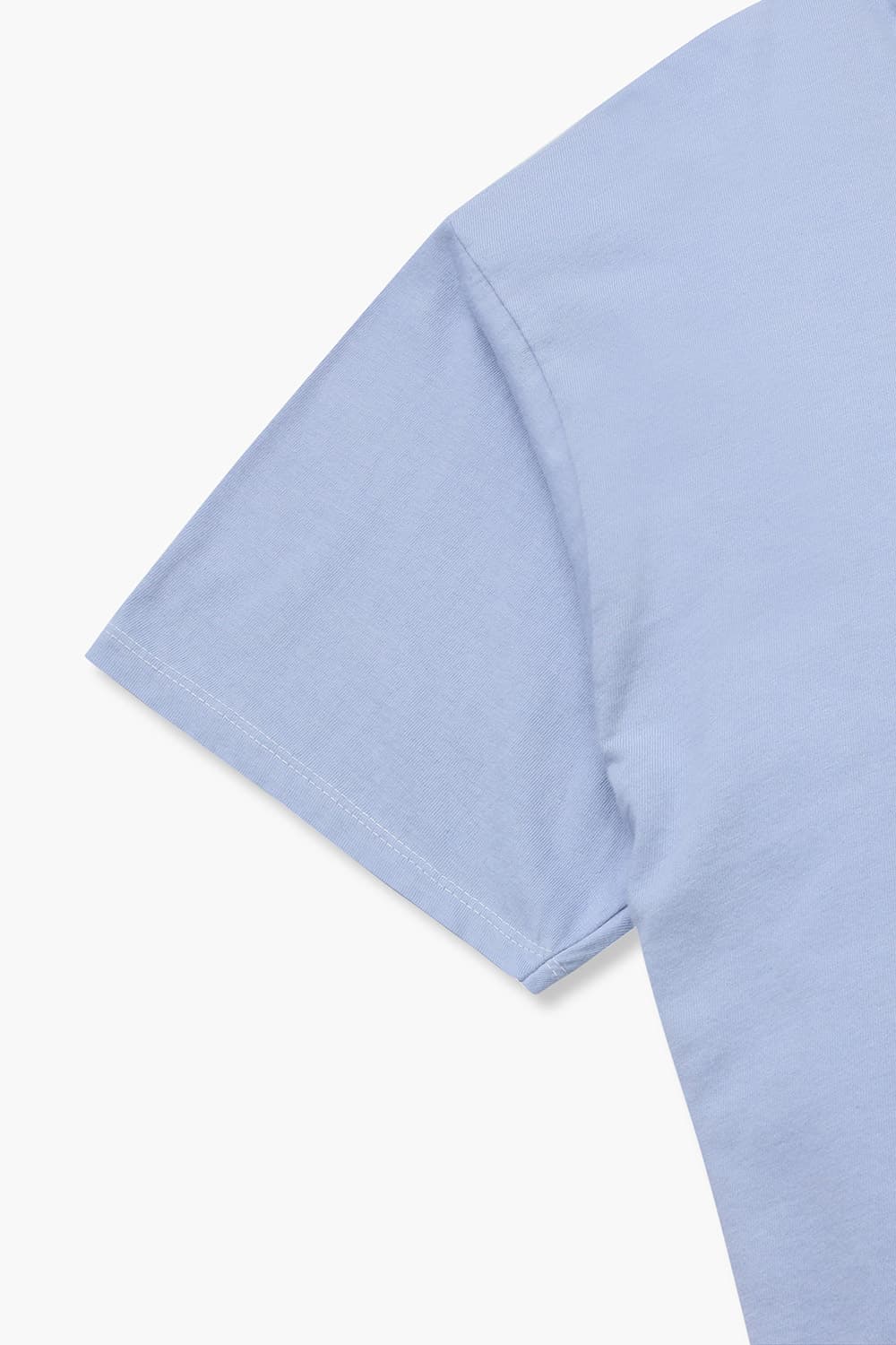 코튼 베이직 크루넥 512 라이트퍼플 반소매 티셔츠