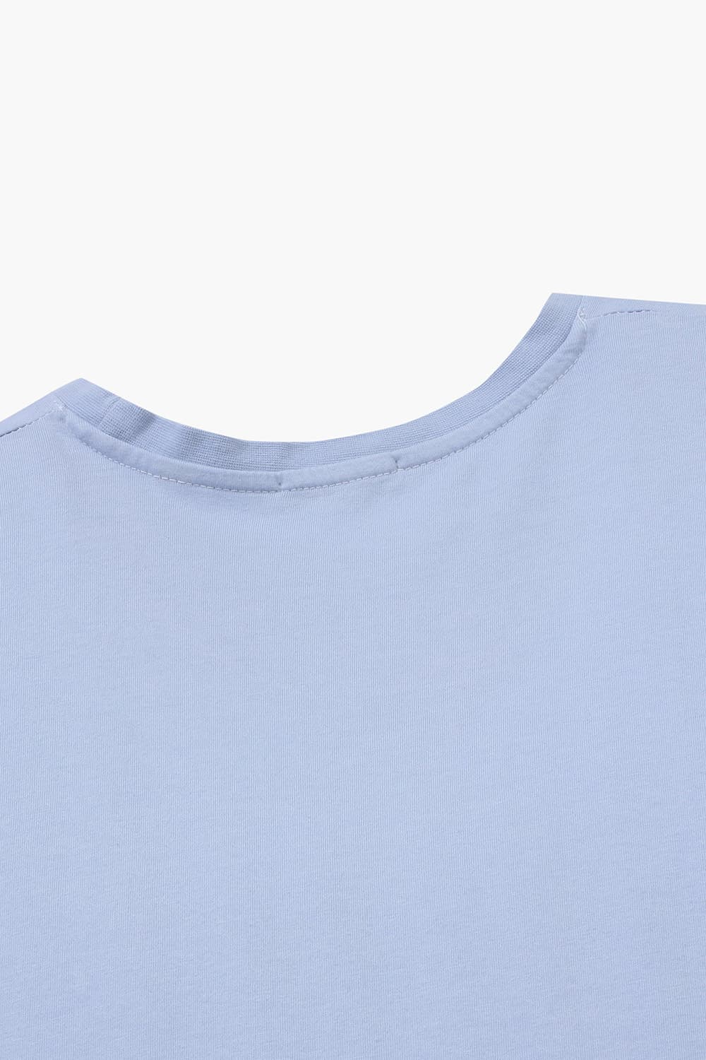 코튼 베이직 크루넥 512 라이트퍼플 반소매 티셔츠