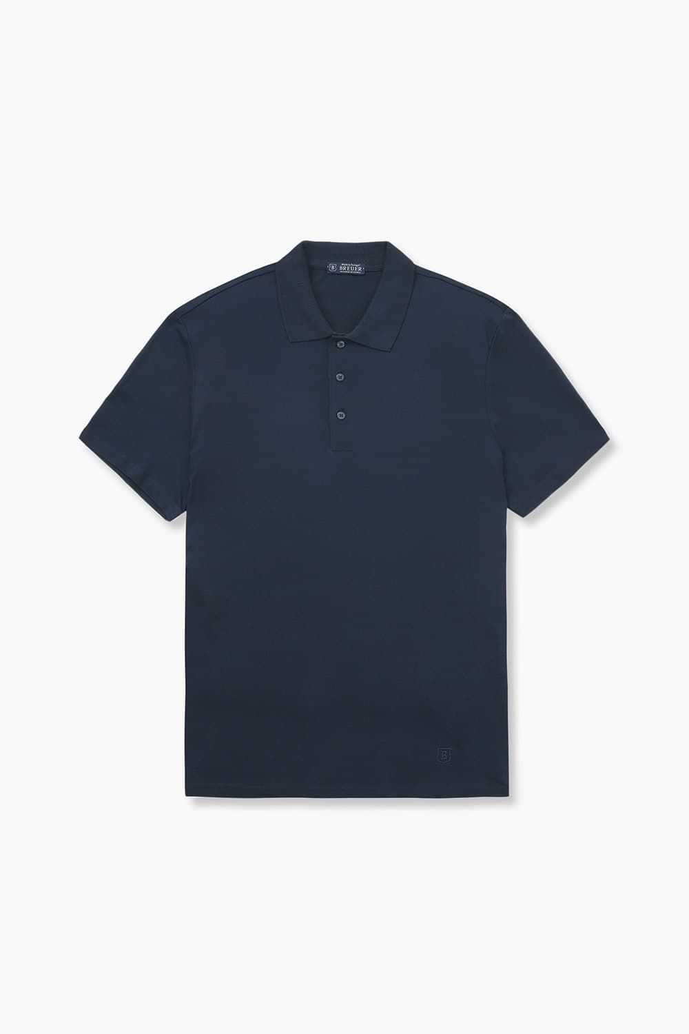 코튼 버튼 다운 502 다크네이비 반소매 티셔츠