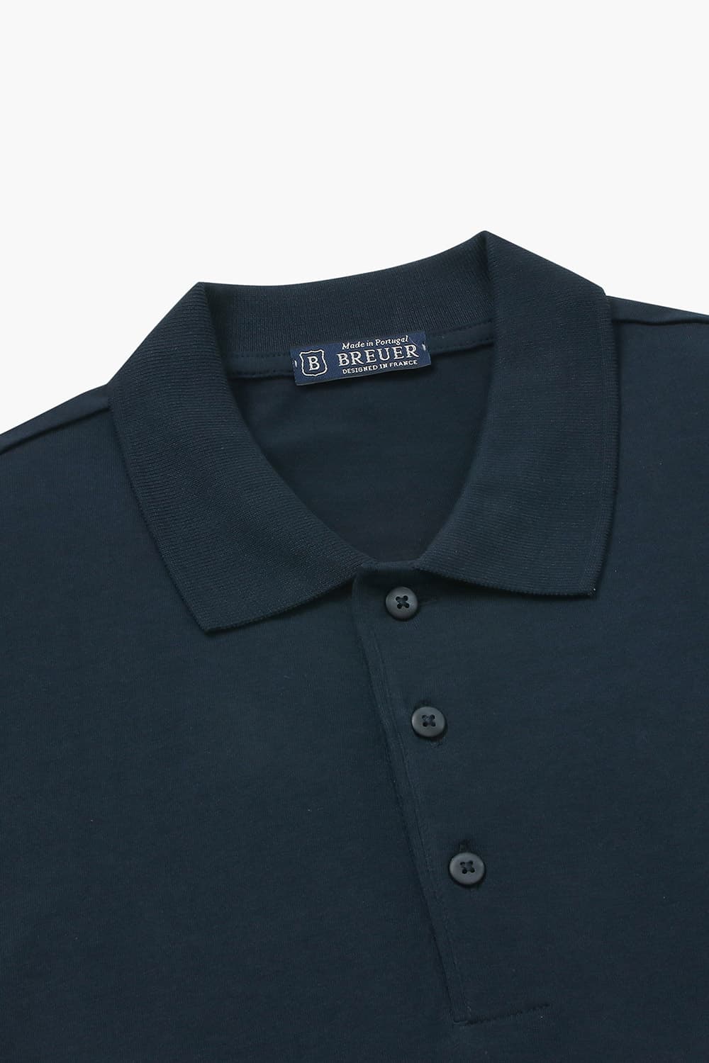 코튼 버튼 다운 502 다크네이비 반소매 티셔츠