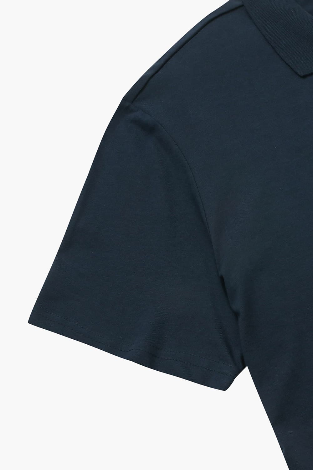 코튼 버튼 다운 502 다크네이비 반소매 티셔츠