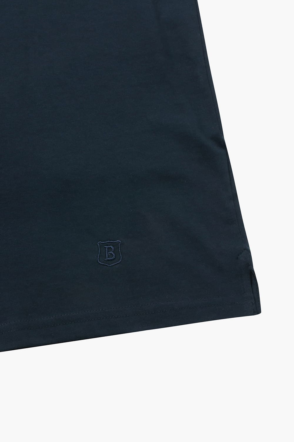 코튼 버튼 다운 502 다크네이비 반소매 티셔츠