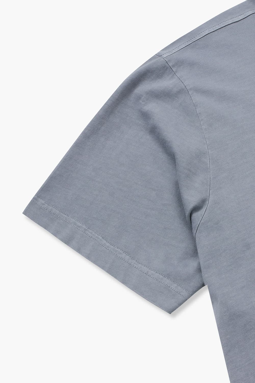 코튼 버튼 다운 포켓 501 그레이 반소매 티셔츠