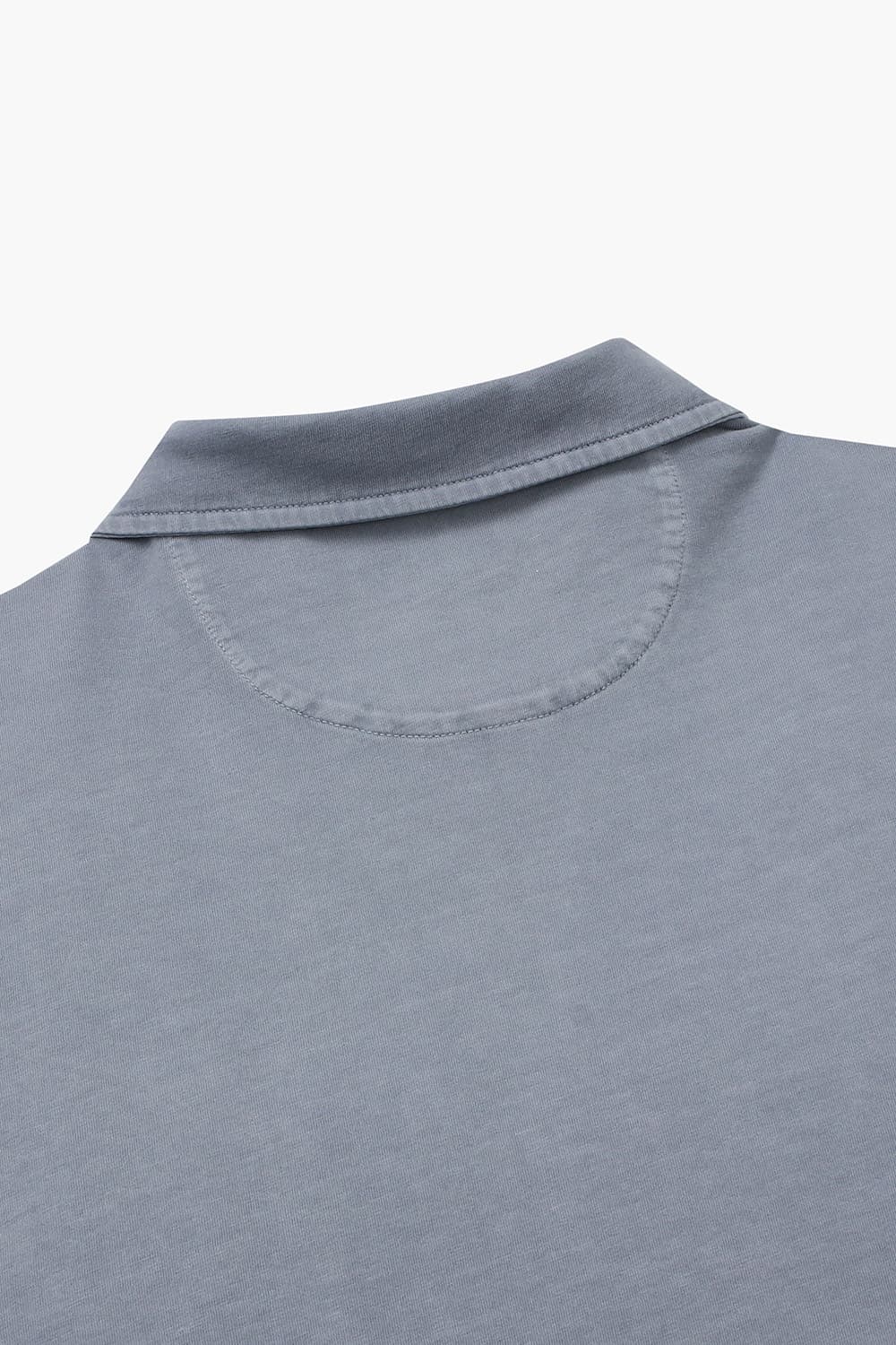 코튼 버튼 다운 포켓 501 그레이 반소매 티셔츠