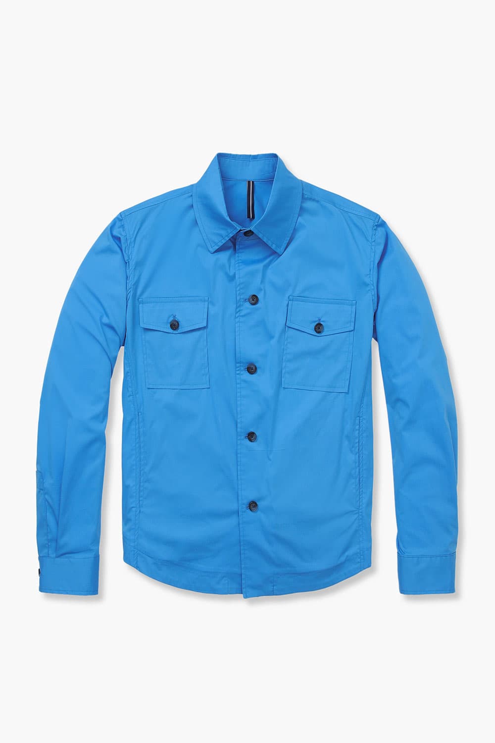 코튼 셔츠형 903 블루 캐주얼 자켓