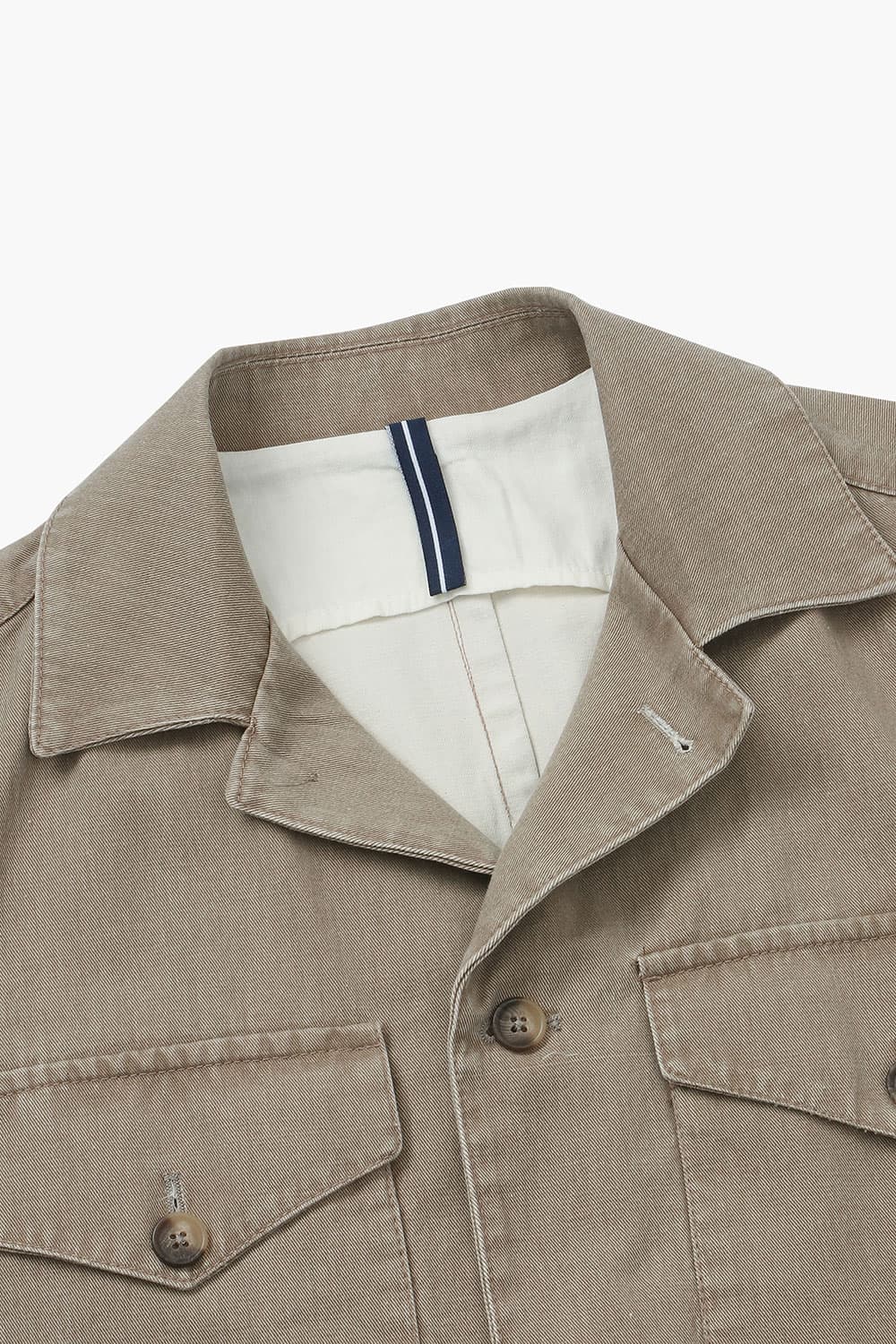 데님 하프 902 라이트브라운 캐주얼 자켓