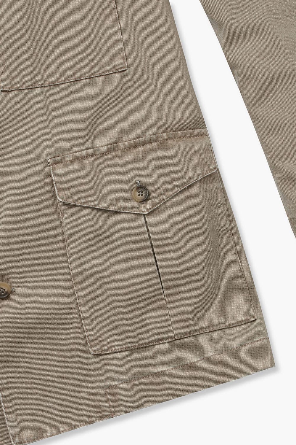 데님 하프 902 라이트브라운 캐주얼 자켓