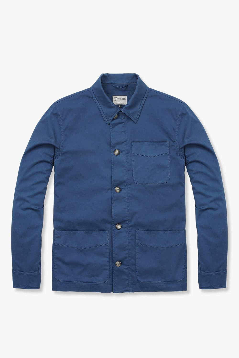 코튼 셔츠형 103 네이비 캐주얼 자켓