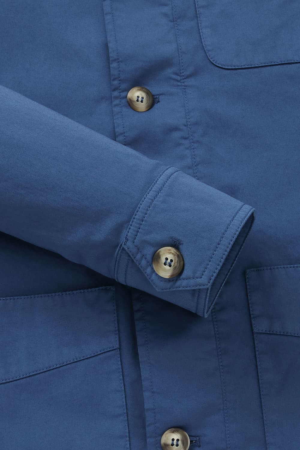 코튼 셔츠형 103 네이비 캐주얼 자켓