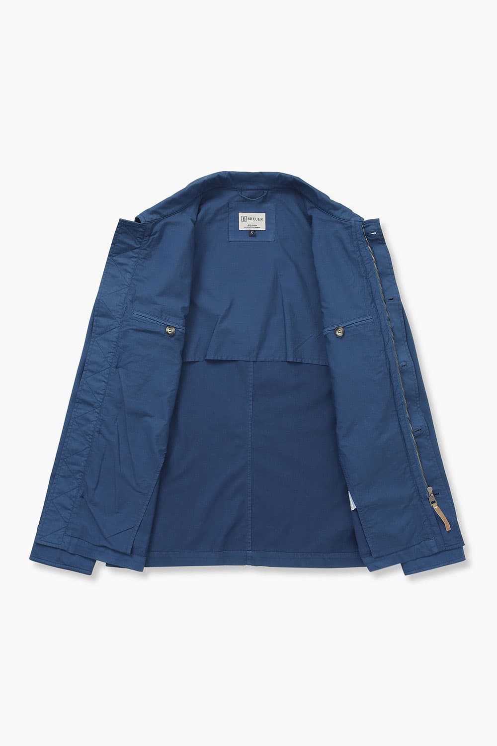 코튼 셔츠형 103 네이비 캐주얼 자켓