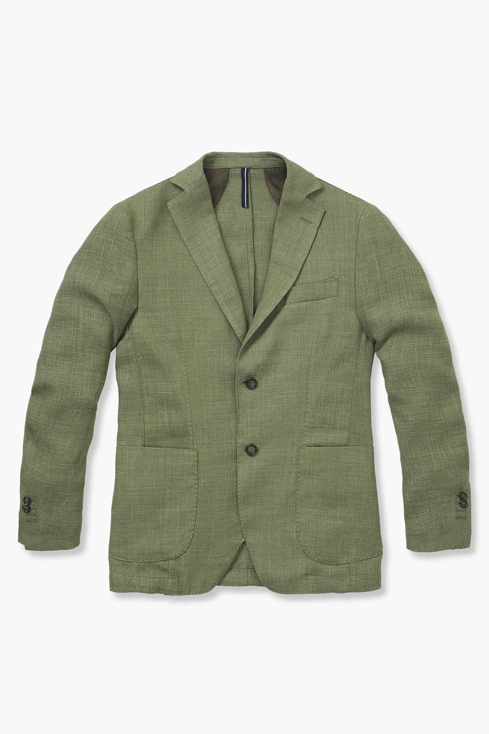 린넨 베이직 904 그린 테일러드 자켓