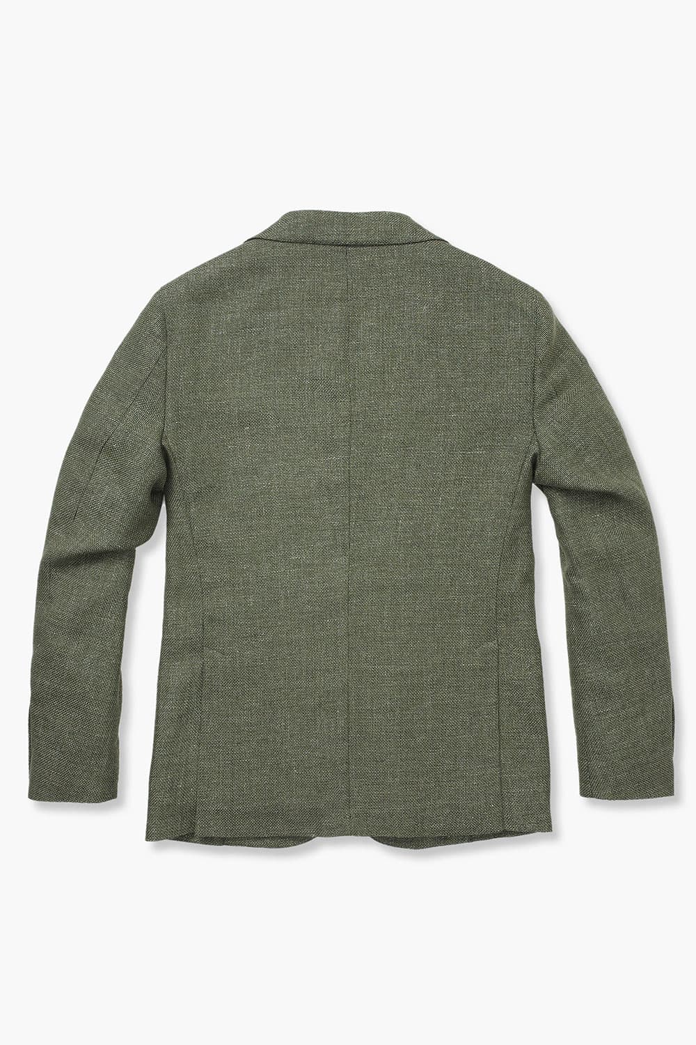 SALENTO 린넨 혼방 209 그린 테일러드 자켓