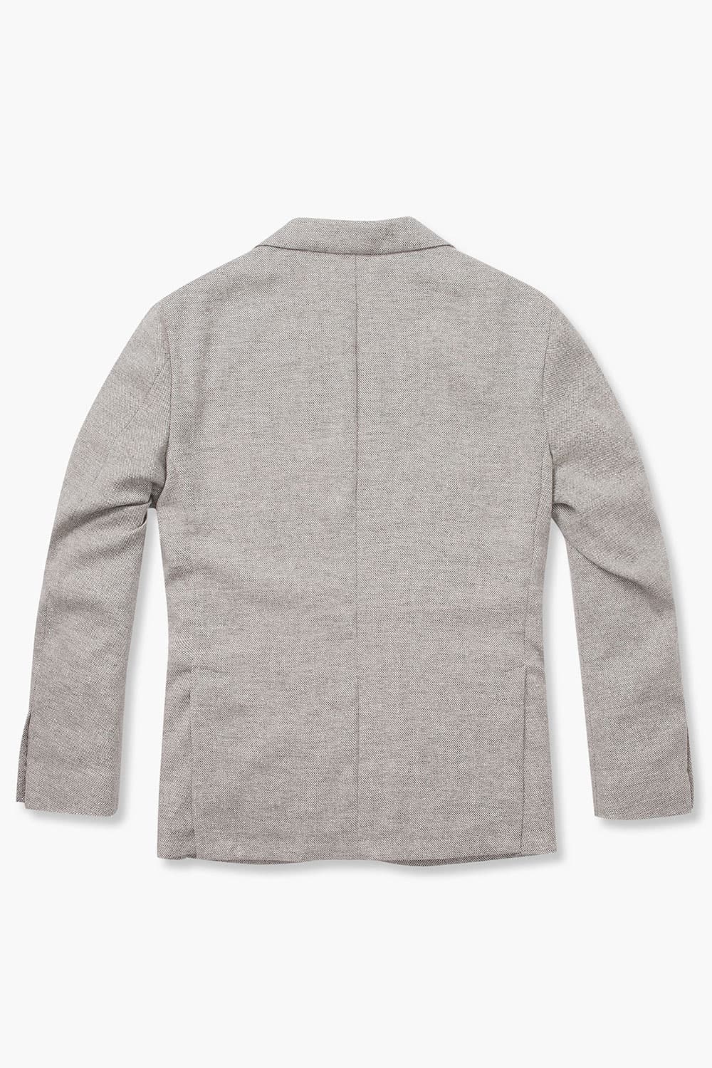 SALENTO 실크 혼방 207 라이트브라운 테일러드 자켓